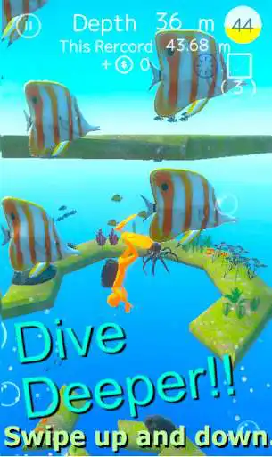 Play Dive - Infinite Diving- Snorkeling, Scuba, Ranking as an online game Dive - Infinite Diving- Snorkeling, Scuba, Ranking with UptoPlay