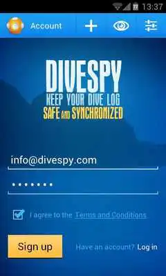 Play Dive log by Divespy