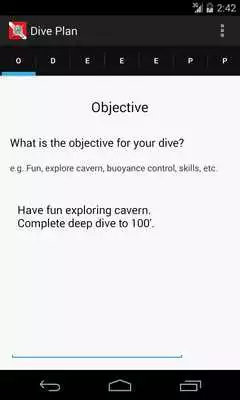 Play Dive Plan