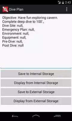 Play Dive Plan
