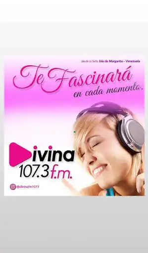 Play Divina 107.3 FM and enjoy Divina 107.3 FM with UptoPlay Play Divina 107.3 FM and enjoy Divina 107.3 FM with UptoPlay