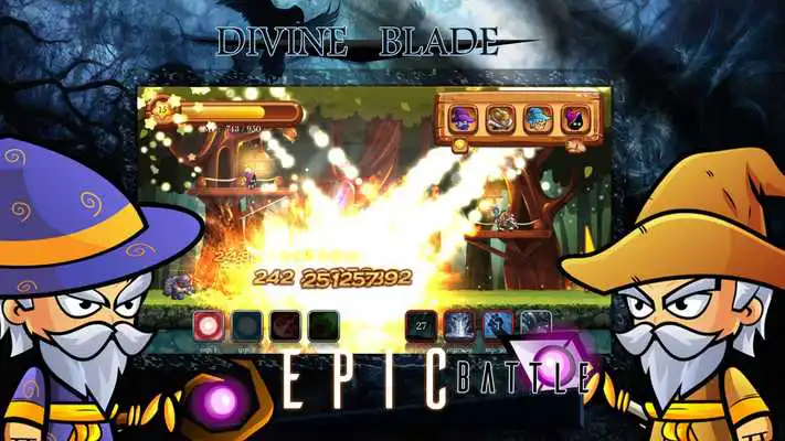Play Divine Blade - Monster Gangster Castle Defense