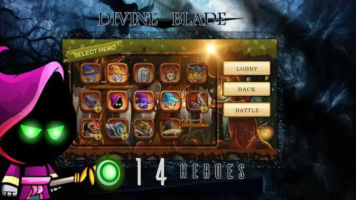 Play Divine Blade - Monster Gangster Castle Defense