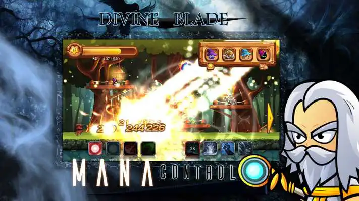 Play Divine Blade - Monster Gangster Castle Defense