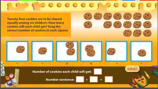 Play Division of Whole Numbers as an online game Division of Whole Numbers with UptoPlay