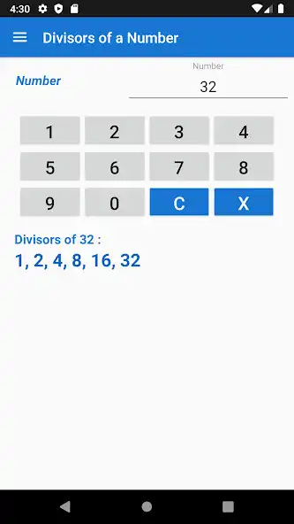 Play Divisors of a number Calculator  and enjoy Divisors of a number Calculator with UptoPlay