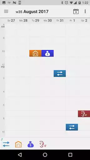 Play Divorce Calendar+ as an online game Divorce Calendar+ with UptoPlay