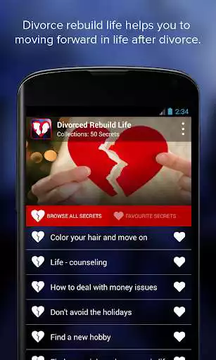 Play APK Divorced Rebuildlife  and enjoy Divorced Rebuildlife with UptoPlay com.mobyi.divorceRebuiltLife