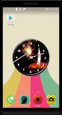 Play Diwali Clock Live Wallpaper