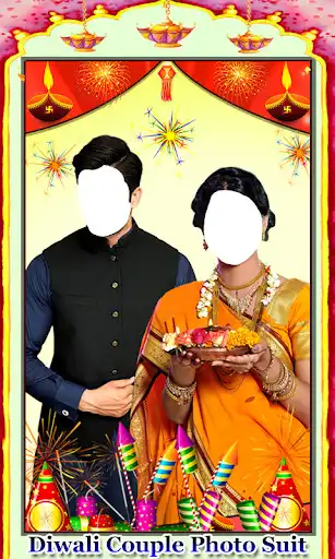 Play Diwali Couple Photo Suit  and enjoy Diwali Couple Photo Suit with UptoPlay