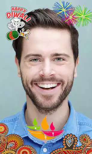 Play Diwali DP Maker 2019 : Profile Pic Maker as an online game Diwali DP Maker 2019 : Profile Pic Maker with UptoPlay