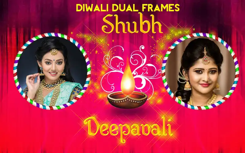 Play Diwali Dual Photo Frames Play Diwali Dual Photo Frames