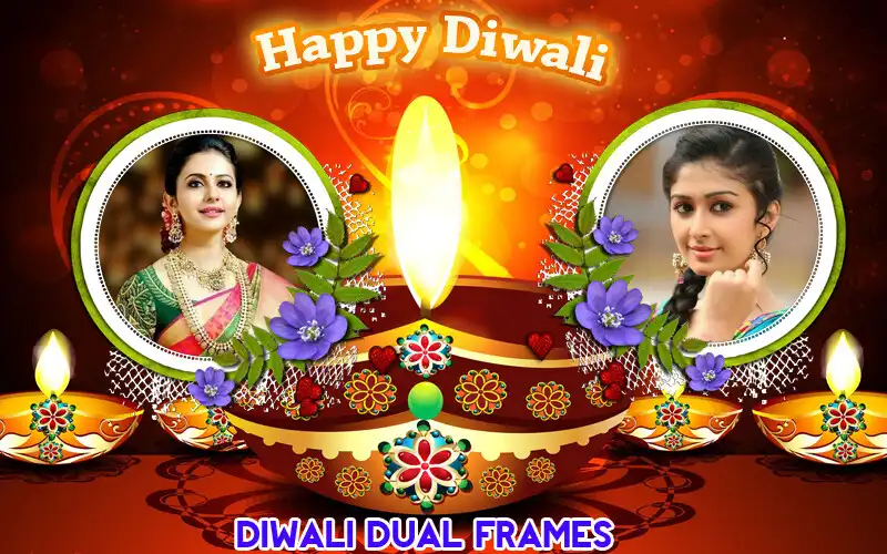 Play Diwali Dual Photo Frames Play Diwali Dual Photo Frames
