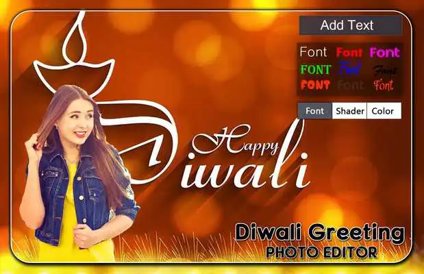 Play Diwali Greeting Card Photo Editor