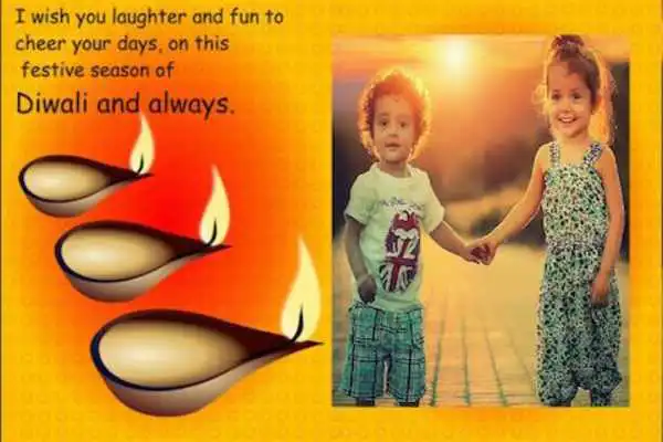 Play Diwali greeting frames