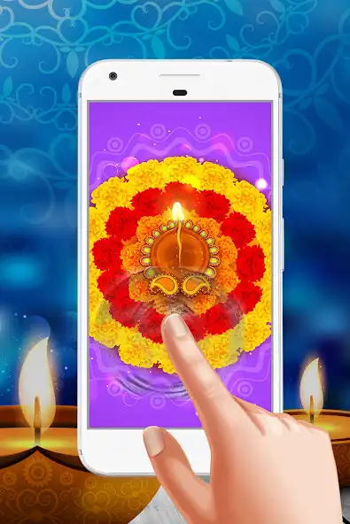 Play Diwali Magic Touch Live Wallpaper  and enjoy Diwali Magic Touch Live Wallpaper with UptoPlay