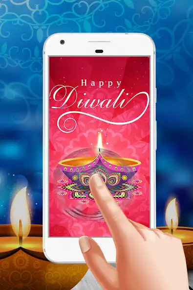 Play Diwali Magic Touch Live Wallpaper as an online game Diwali Magic Touch Live Wallpaper with UptoPlay