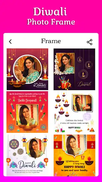 Play diwali photo frame pro as an online game diwali photo frame pro with UptoPlay