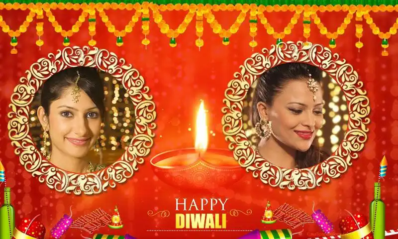 Play Diwali Photo Frames Dual 2018  and enjoy Diwali Photo Frames Dual 2018 with UptoPlay