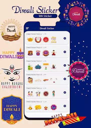 Play Diwali Stickers for WhatsApp as an online game Diwali Stickers for WhatsApp with UptoPlay