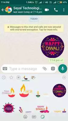 Play Diwali Stickers for WhatsApp