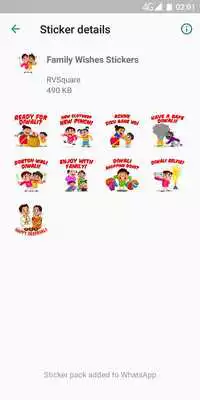 Play Diwali Stickers