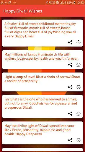 Play Diwali Wishes 2019 as an online game Diwali Wishes 2019 with UptoPlay