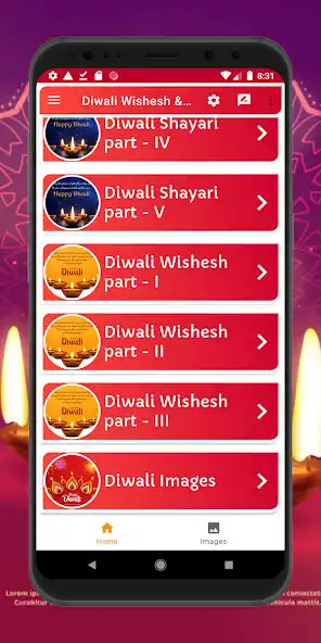 Play Diwali Wishes Images  Status as an online game Diwali Wishes Images  Status with UptoPlay
