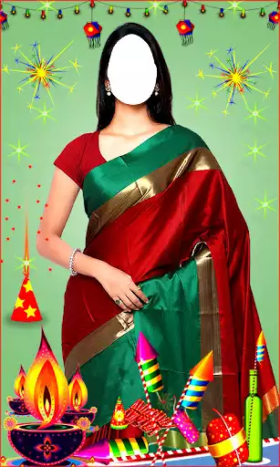 Play Diwali Women Saree Suit New