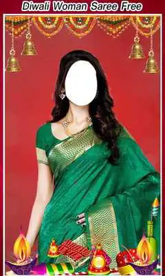 Play Diwali Women Saree Suit New