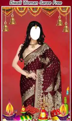 Play Diwali Women Saree Suit New