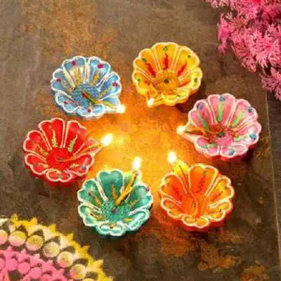 Play Diya Decoration idea