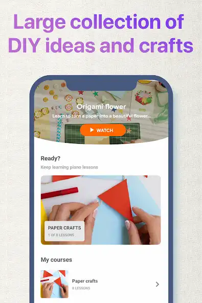 Play DIY Art and Craft Course as an online game DIY Art and Craft Course with UptoPlay