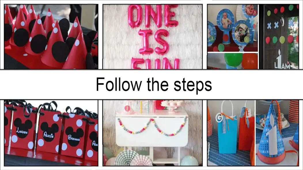 Play DIY Birthday Party Decor  and enjoy DIY Birthday Party Decor with UptoPlay