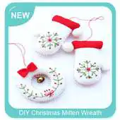 Free play online DIY Christmas Mitten Wreath APK