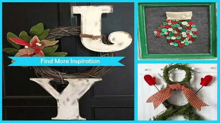 Play DIY Christmas Mitten Wreath Play DIY Christmas Mitten Wreath