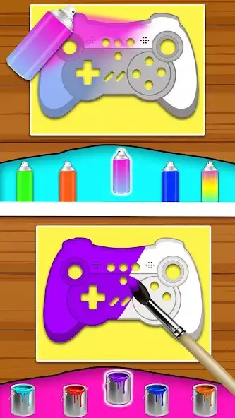 Play DIY Controller Paint Games  and enjoy DIY Controller Paint Games with UptoPlay