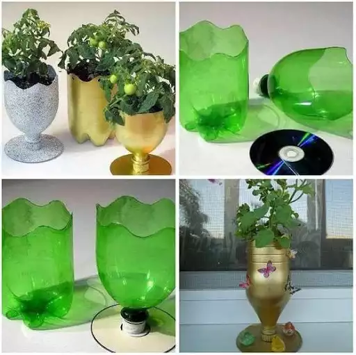 Play DIY Crafts Plastic Bottles
