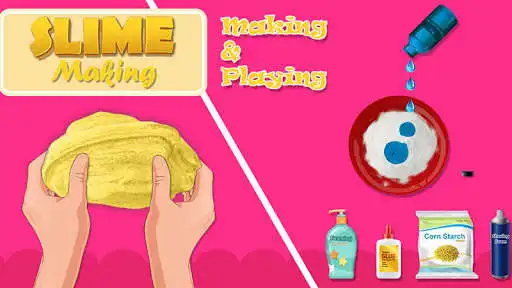 Play DIY Crazy Fluffy Slime Maker: Trendy Slime Fun