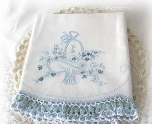 Play DIY Crochet LaceTowel