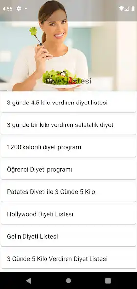 Play Diyet listesi  and enjoy Diyet listesi with UptoPlay