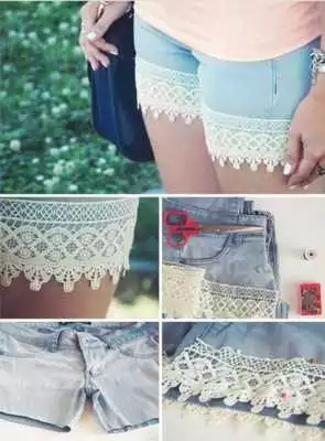 Play DIY fashionable shorts idea