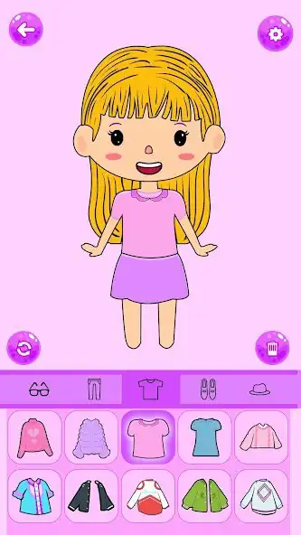 Play DIY Fashion Paper Doll Dressup as an online game DIY Fashion Paper Doll Dressup with UptoPlay