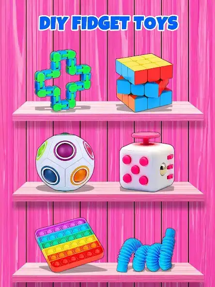 Play DIY Fidget Stress Relief Games as an online game DIY Fidget Stress Relief Games with UptoPlay