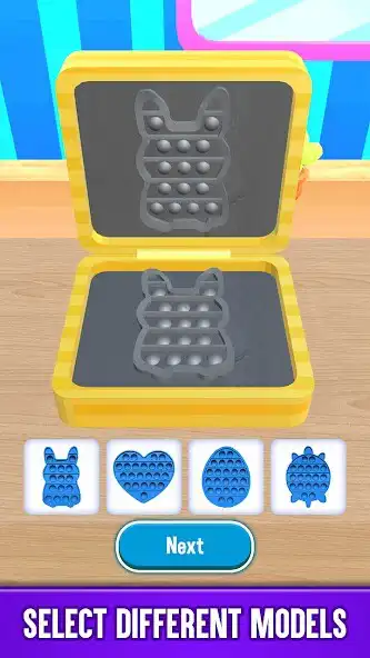 Play DIY Fidget Toy Maker Pop It 3D as an online game DIY Fidget Toy Maker Pop It 3D with UptoPlay
