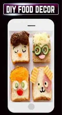 Play DIY Food Garnish Lunch Box Bento Decor Ideas Home