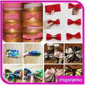 Free play online DIY Hair Bows Tutorial APK