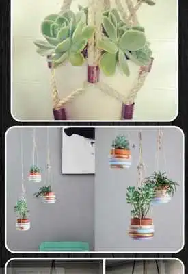 Play diy hanging plant