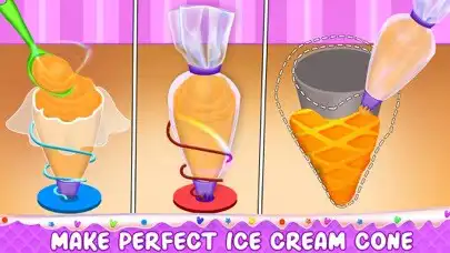 Play DIY Ice Cream Maker Factory as an online game DIY Ice Cream Maker Factory with UptoPlay