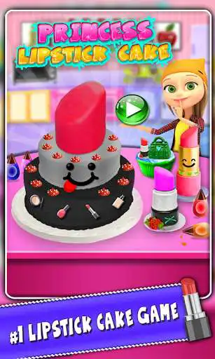 Play DIY Lipstick Cake Maker! Cosmetic & Makeup Dessert  and enjoy DIY Lipstick Cake Maker! Cosmetic & Makeup Dessert with UptoPlay